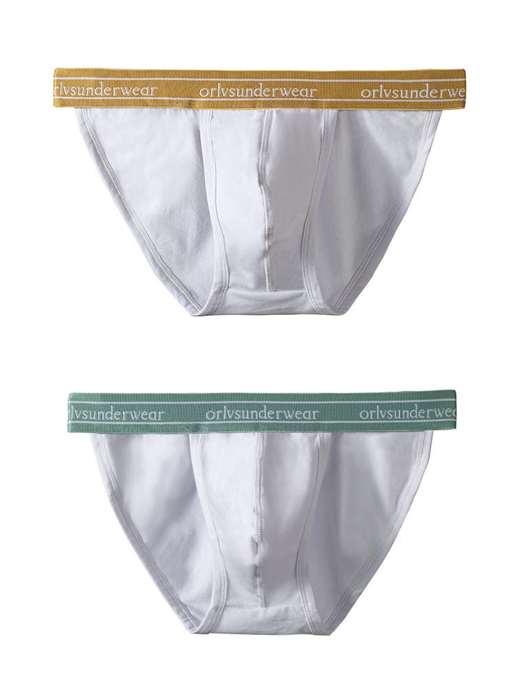 2 Pack Men's U - Pouch Gym Fitness Breathable Cotton Briefs - The Pup Play Hub