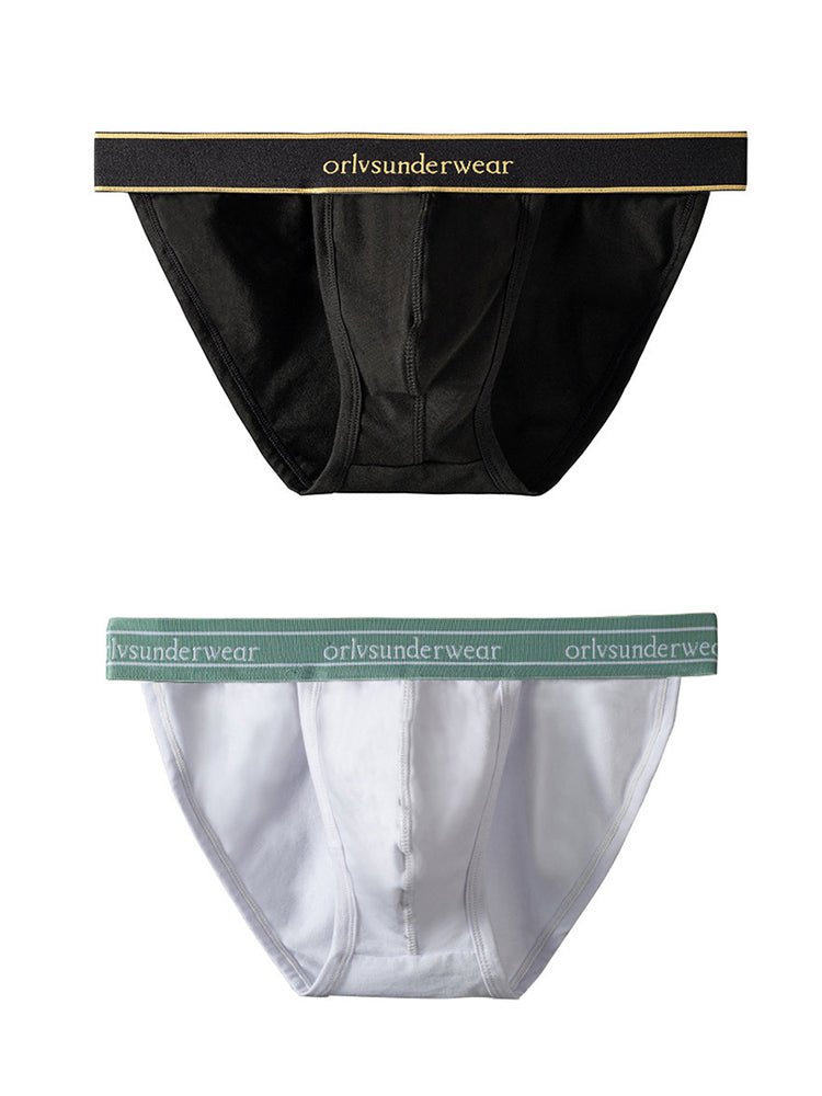 2 Pack Men's U - Pouch Gym Fitness Breathable Cotton Briefs - The Pup Play Hub