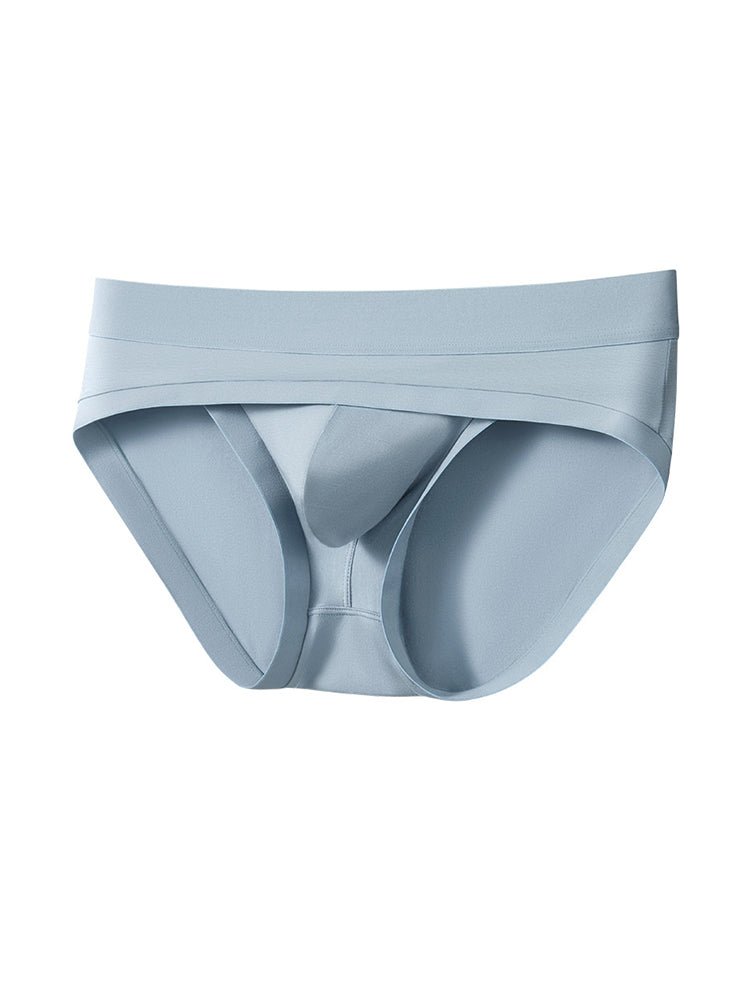 2 Pack Men's Ultra - Soft Fabric Stretch Fit Supportive Pouch Breathable Briefs - The Pup Play Hub