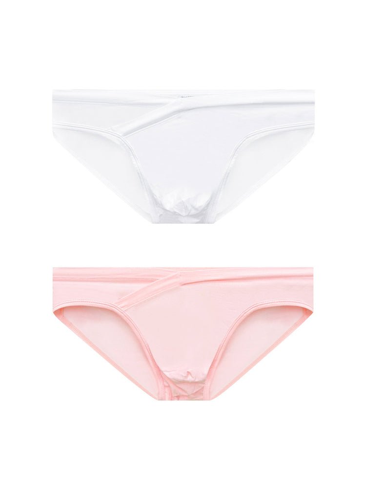 2 Pack Men's Ultra - Soft Modal Breathable Mesh Ice Silk Briefs - The Pup Play Hub