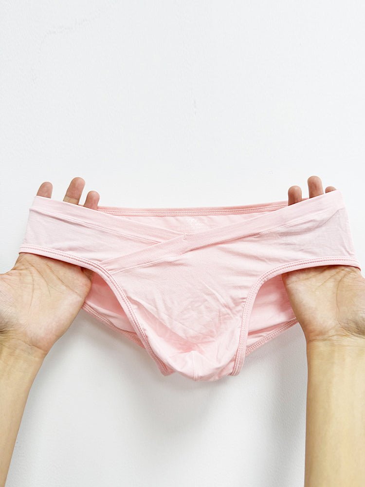 2 Pack Men's Ultra - Soft Modal Breathable Mesh Ice Silk Briefs - The Pup Play Hub