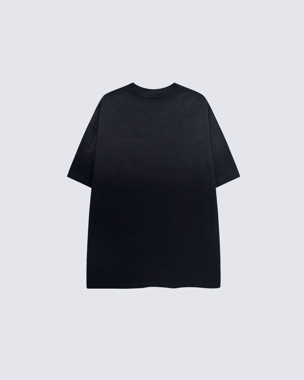 KIIKIO Gothic Gradient Cross Graphic Oversized Tee