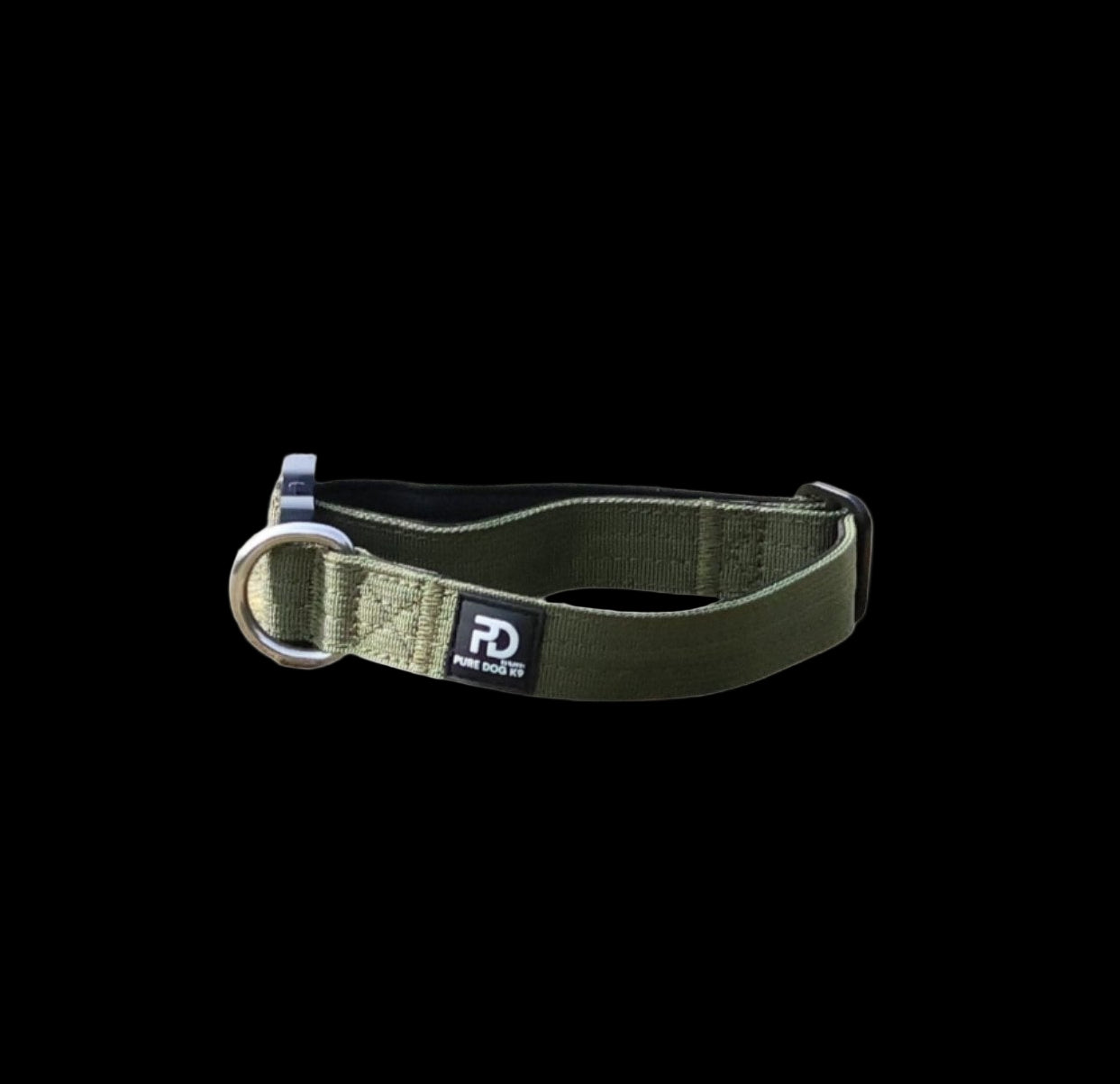 Pure Dog K9 Tactical Collar Khaki