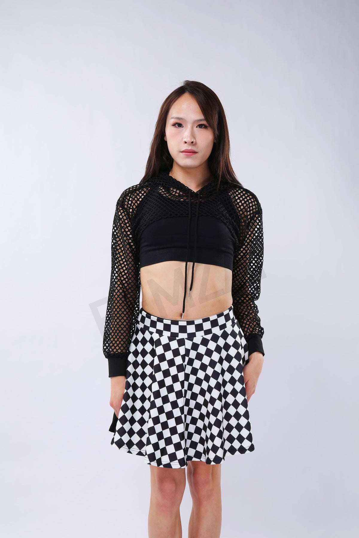 Rave Mesh Crop Top