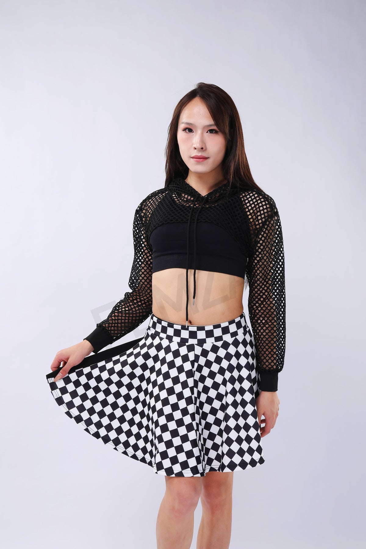 Rave Mesh Crop Top