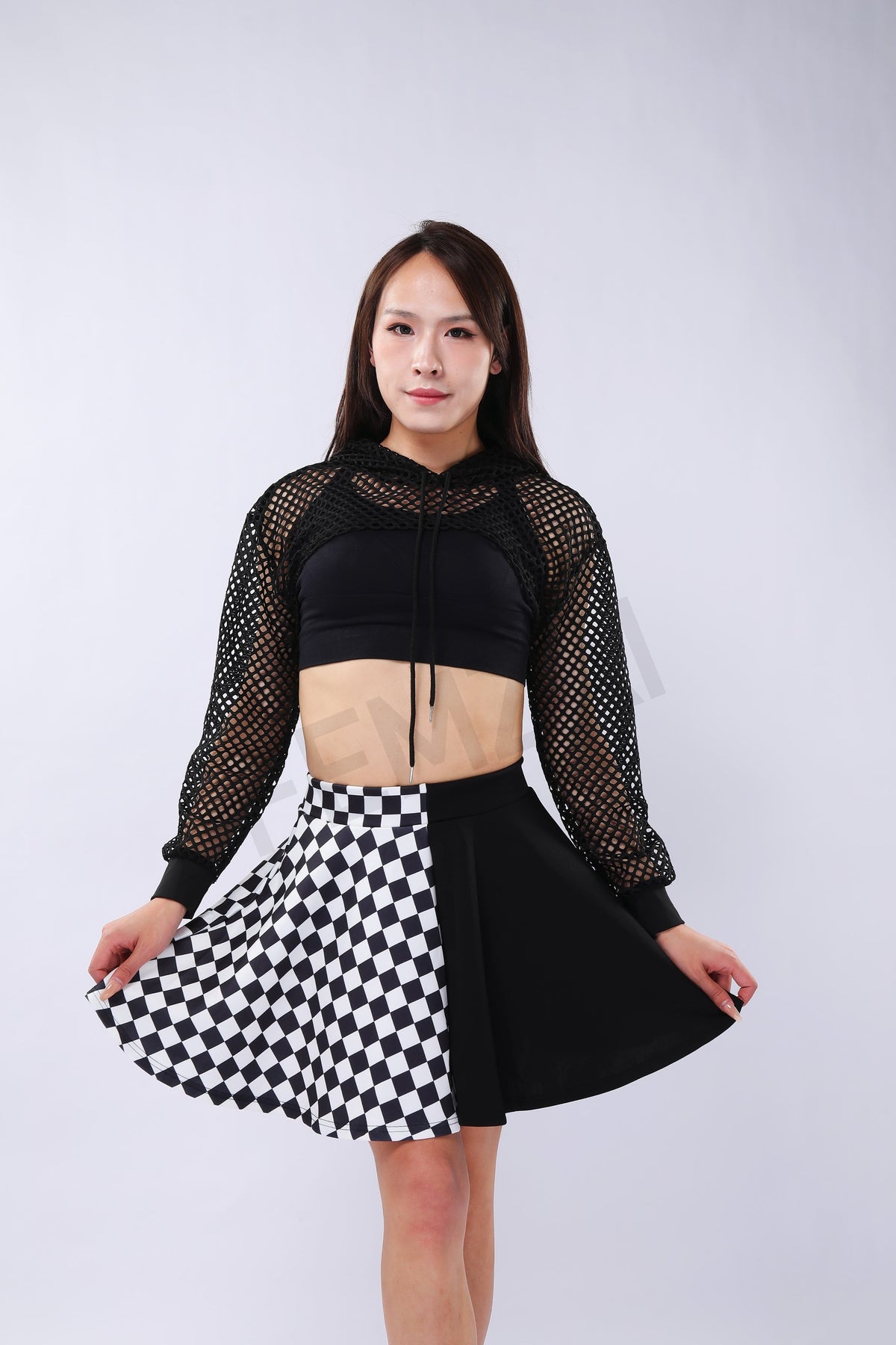 Rave Mesh Crop Top