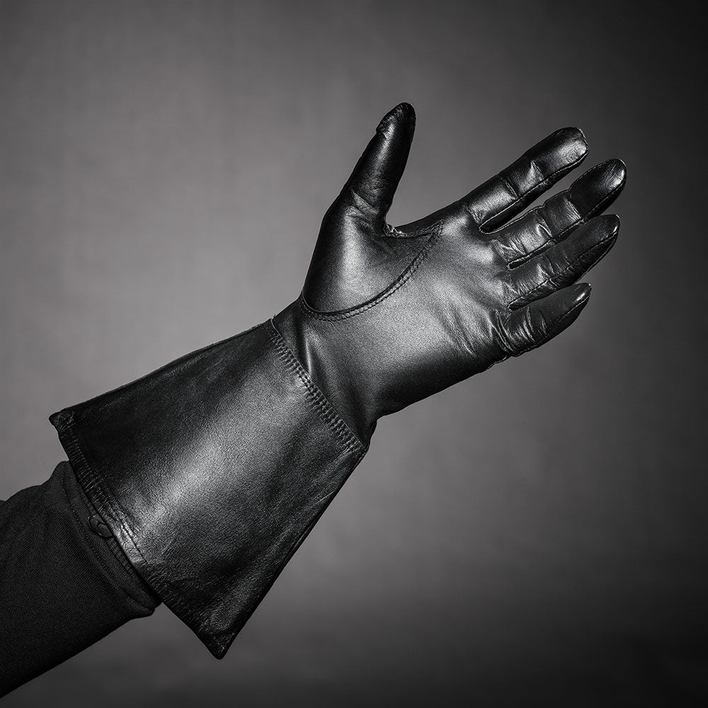 TG 650 LEATHER GAUNTLET GLOVES