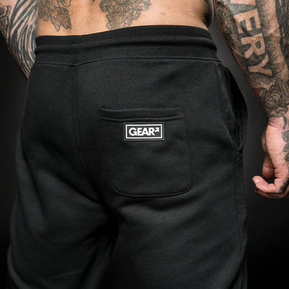 LEADER TRACK PANT BLK/WHT