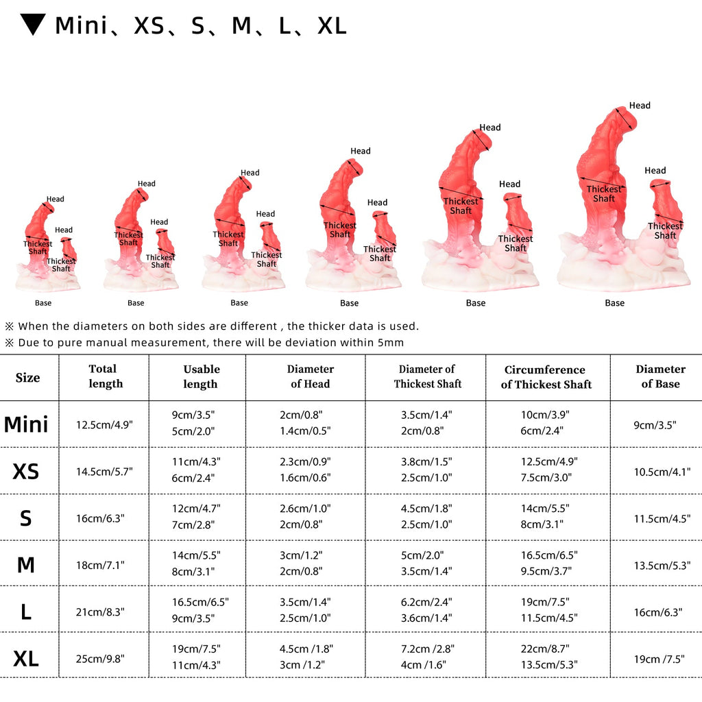 Nothosaur CRABOO - Fantasy Dildo - Double Dildo - Zodiac Silicone Dildo