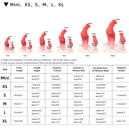 Nothosaur CRABOO - Fantasy Dildo - Double Dildo - Zodiac Silicone Dildo
