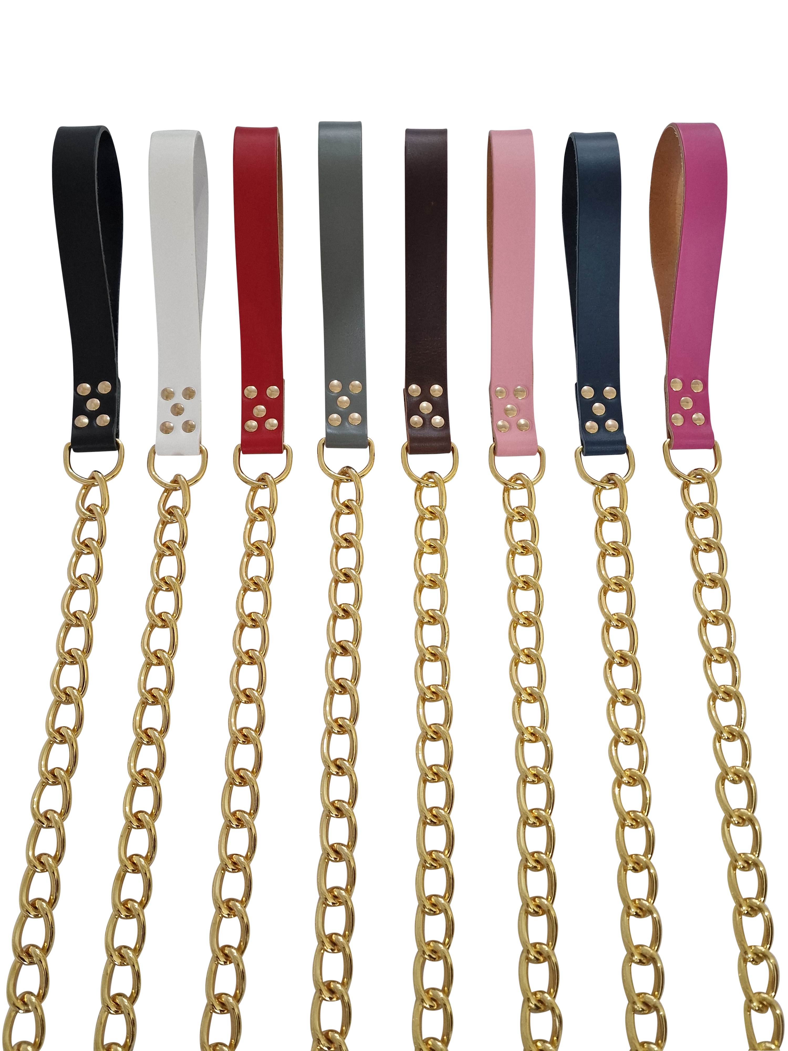 Heavy Duty Gold Leash Chain Dog Lead for any Medium, Large and Extra Large Dog Breed