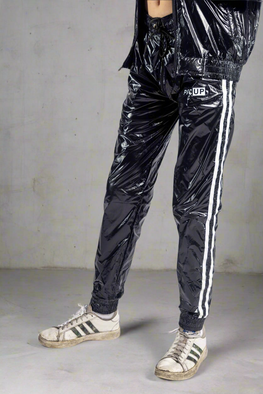 TOUCH UP - black / white - PANTS - NYLON
