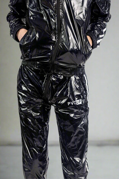 TOUCH UP - black / white - PANTS - NYLON