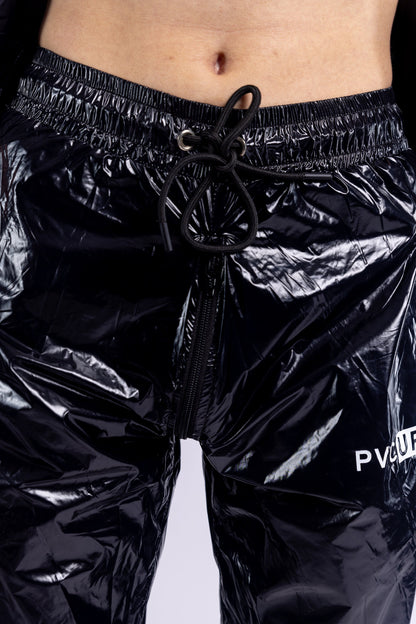 TOUCH UP - black / white - PANTS - NYLON