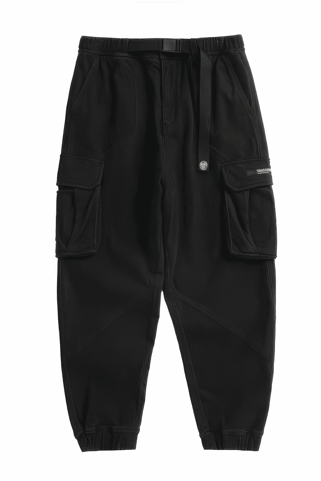 Men’s Cargo Pants – Loose Fit, Elastic Cuffs, Utility Style for Winter