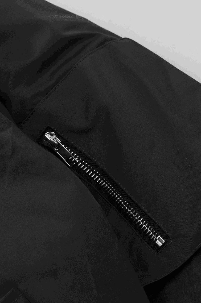 Winter Hooded Puffer Jacket – Loose & Minimalist American Style