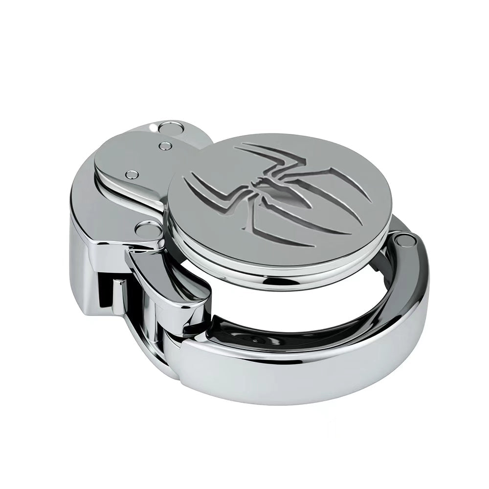 Spider Chest Motif Adjustable Metal Lock – Spiderman-Inspired, Low-Profile & Stylish