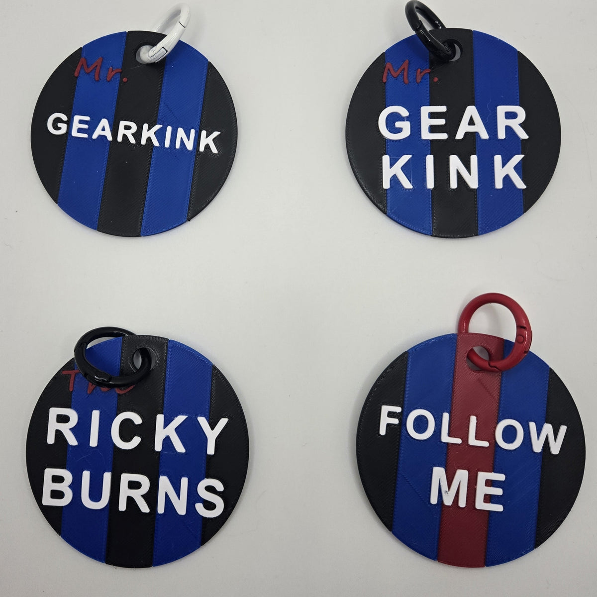 Fully Custom High-Tech Nametag, Badge, Medallion, Necklace, Keychain Pupifer's Paddles