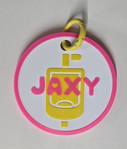 ABDL Diaper, Urinal Keychain / Bag Tag – Colorful Identity Bag Charm