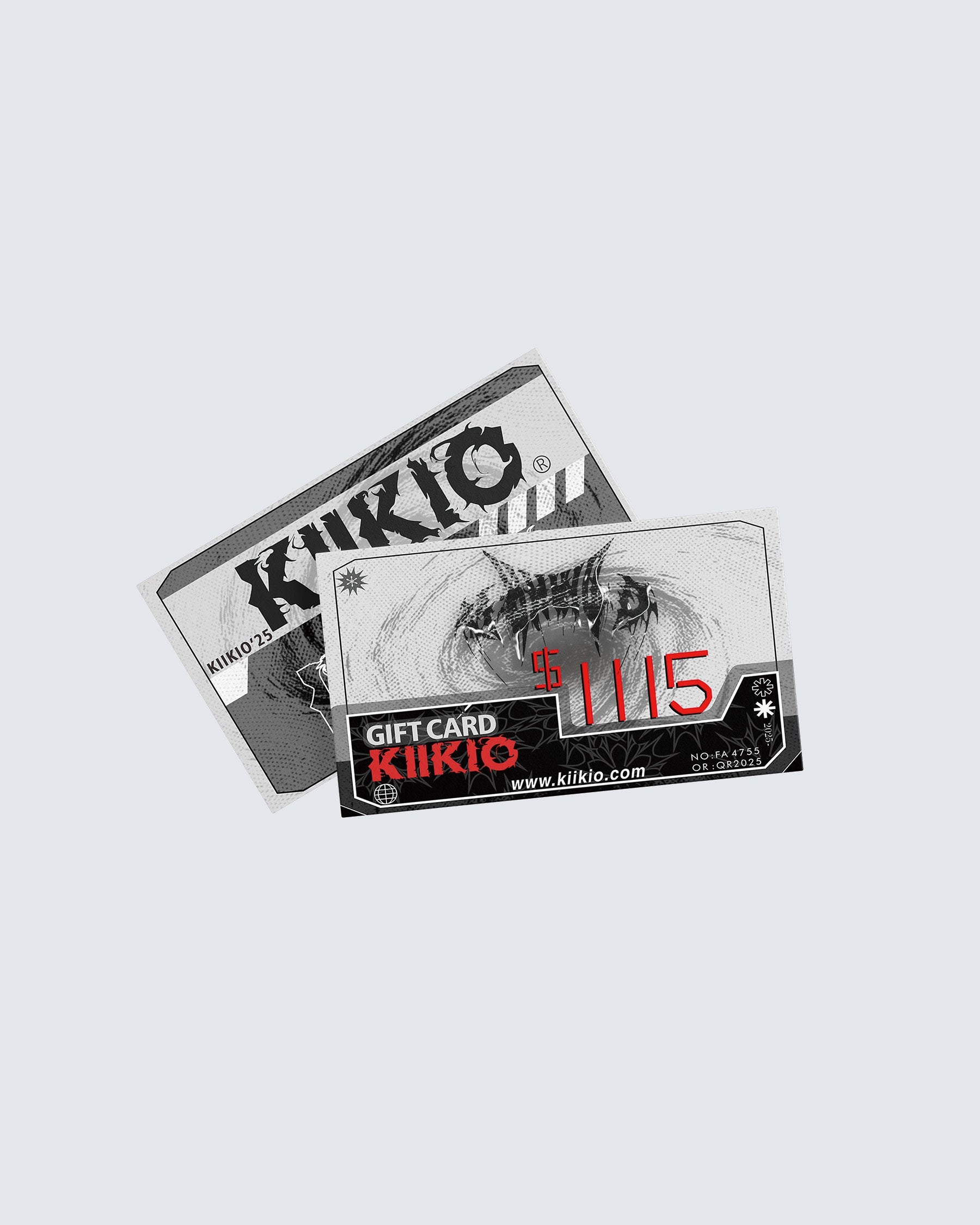 KIIKIO Cash Gift Card $1115