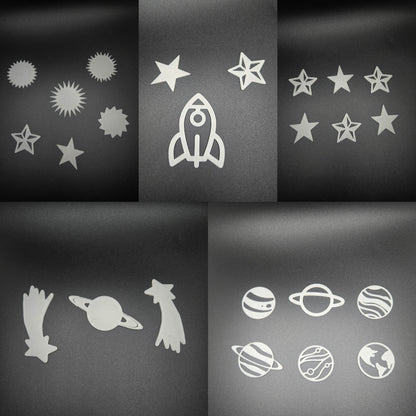 3D Printed Glow-in-the-Dark Ceiling Stickers