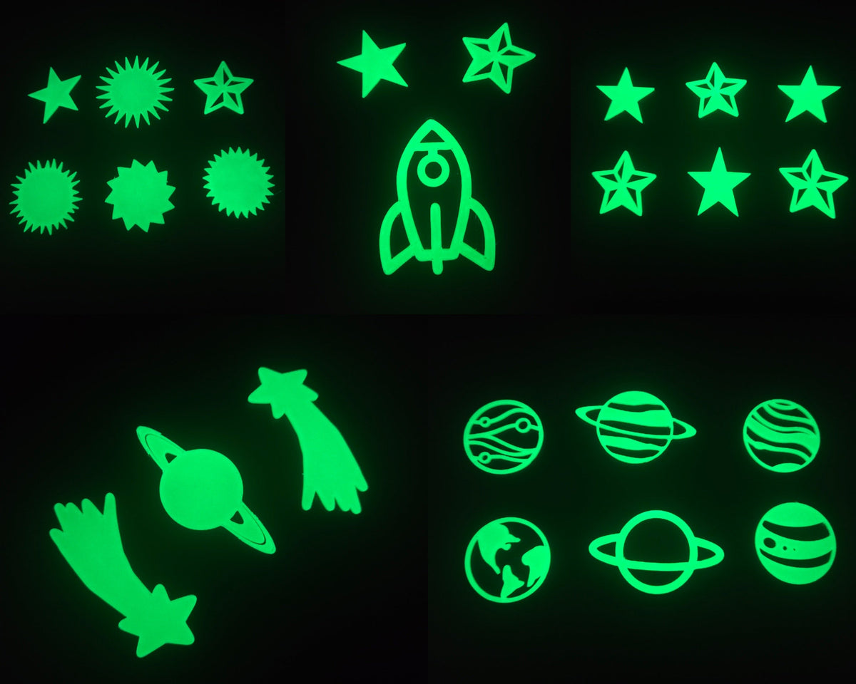 3D Printed Glow-in-the-Dark Ceiling Stickers