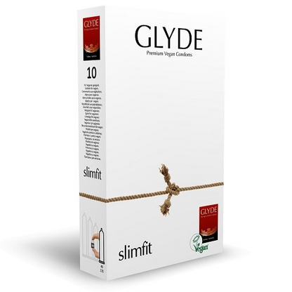 Glyde Ultra Slimfit Vegan Condoms 10 Pack
