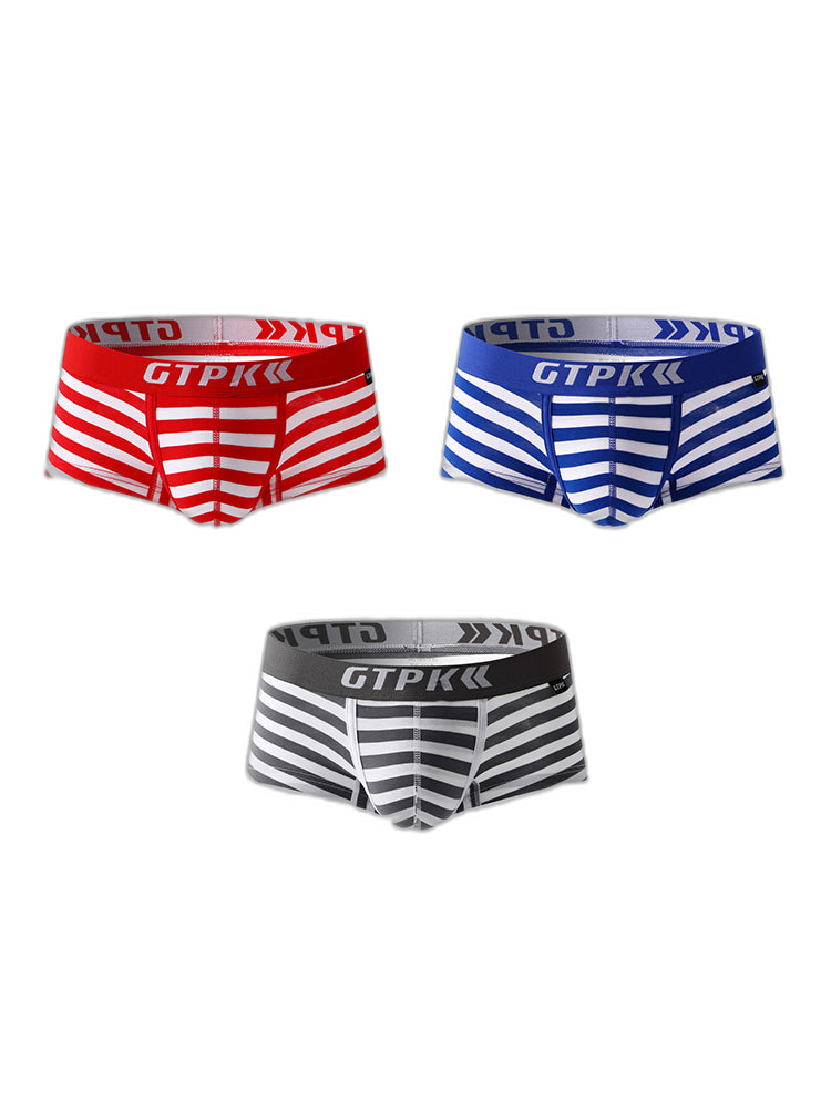 3 Pack Men’s Sexy Breathable Fitness Trunks