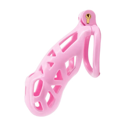 Chastity Cage Sissy Pink
