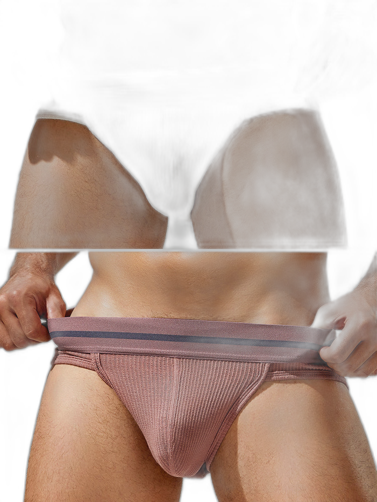 Sexy Spliced Color Briefs For Men