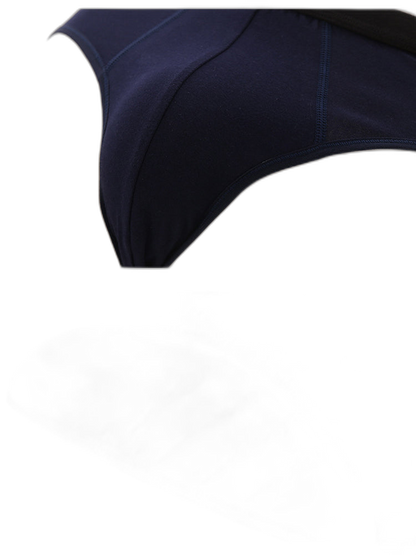 4 Pack Cotton Support U Convex Pouch Briefs