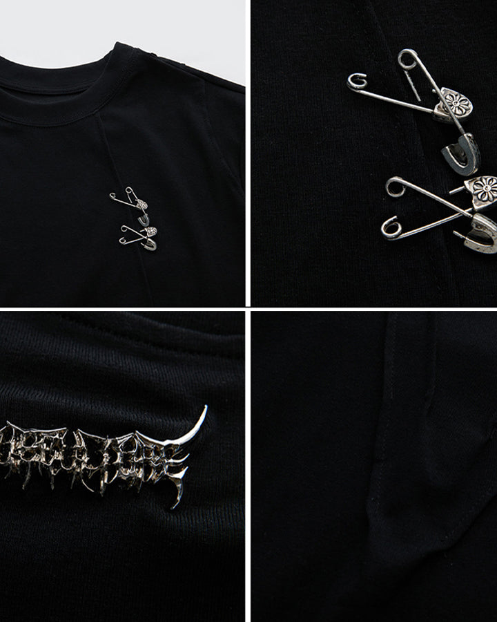 KIIKIO Gothic Asymmetric Tee