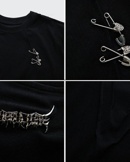 KIIKIO Gothic Asymmetric Tee