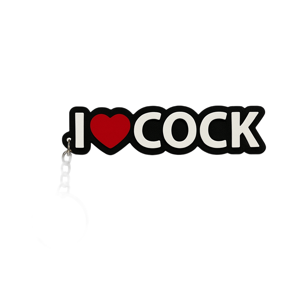 I love Cock Keychain