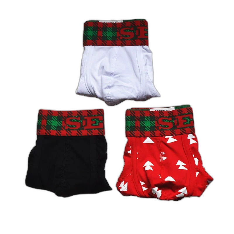 Festive Christmas Tartan Boxer Briefs