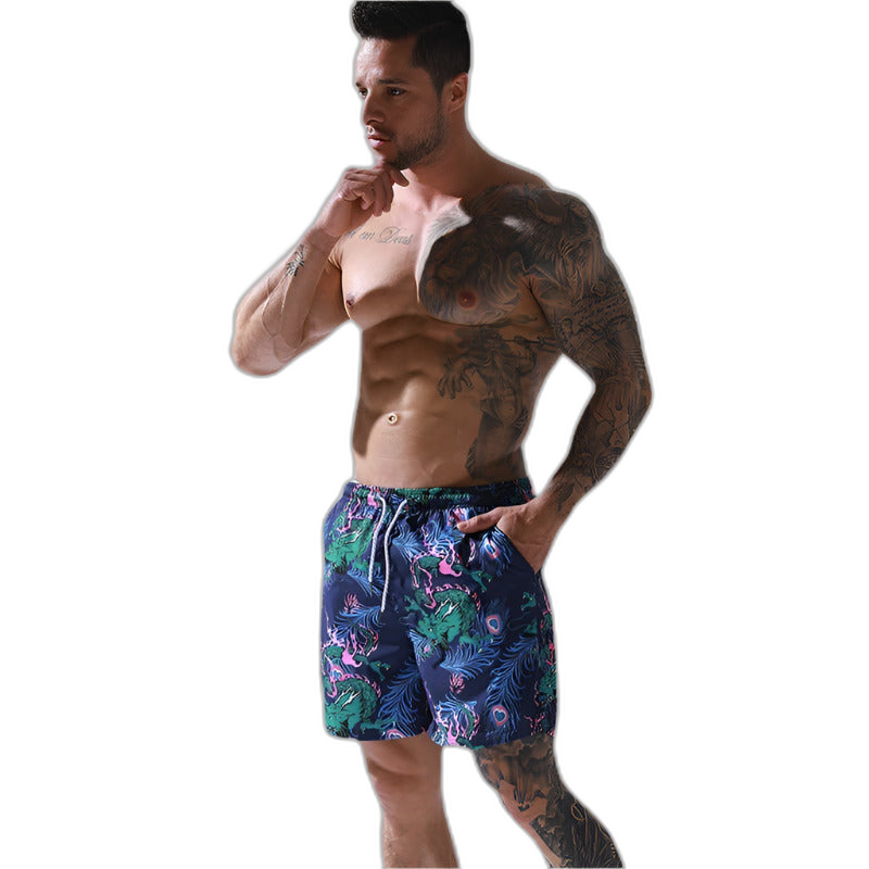 Peacock Swim Shorts