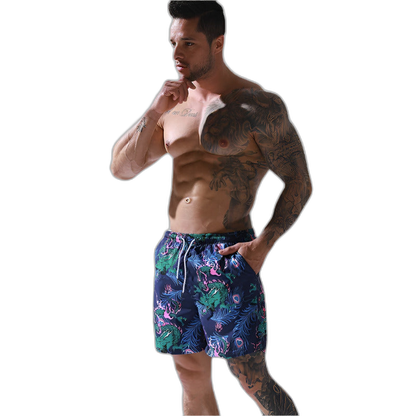 Peacock Swim Shorts