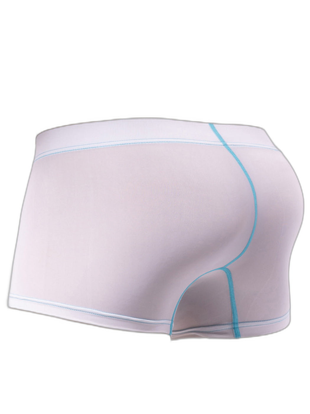 3 Pack Men's Large Pouch Contrast Binding Trunks