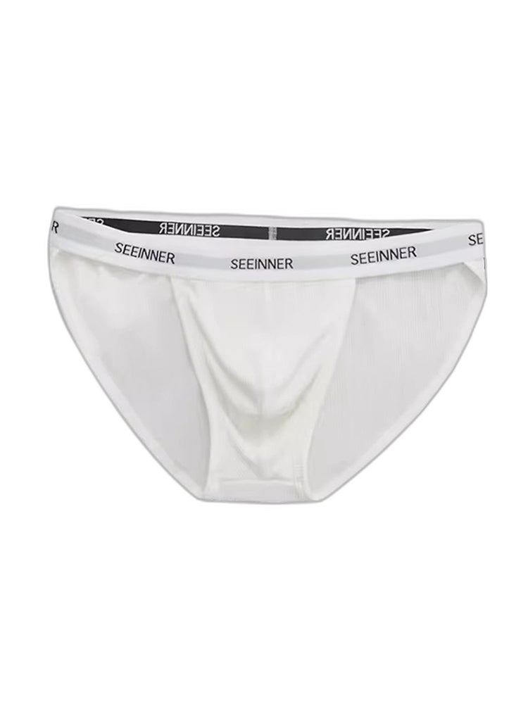 3 Pack Men's Sporty Cut Comfy Waistband Moisture-Wicking Briefs