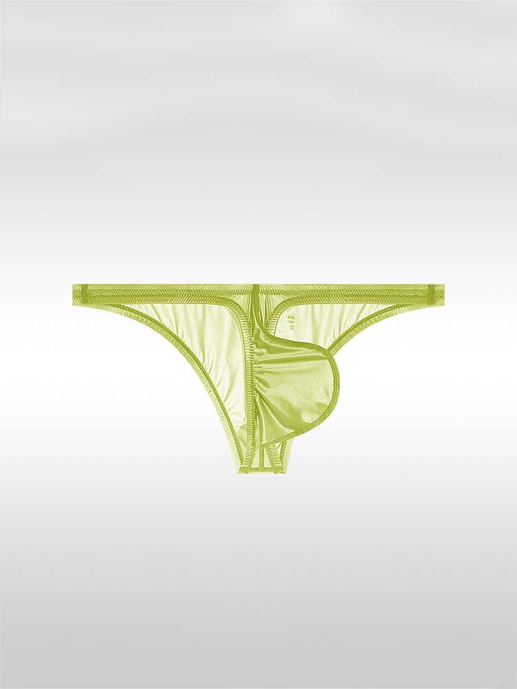 Men's Low-Rise Form-Fitting Stretch Bikini Briefs