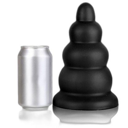 Tower - Ribbed Butt Plug - Thick Butt Plug - Anal Sex Toy