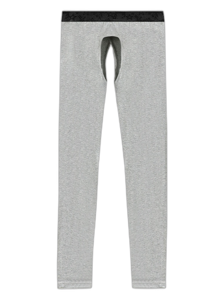 Men's Pure Cotton Open Crotch Breathable Warm Pants