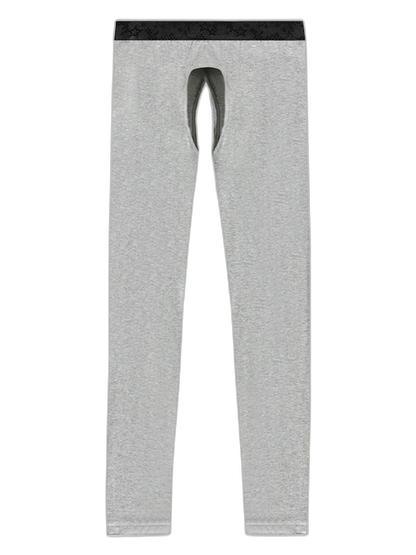 Men's Pure Cotton Open Crotch Breathable Warm Pants