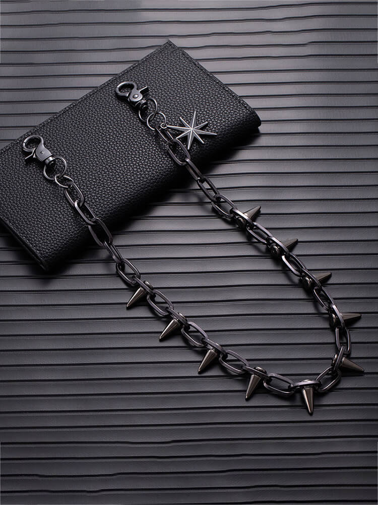 Punk-Style Personalized Rivets Metal Pants Chain