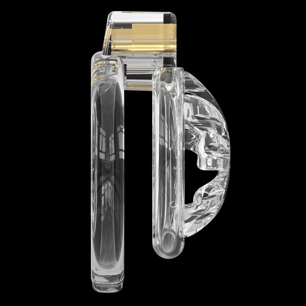 Short Soft Chastity Cage – Butterfly Vent Design, TPE/Silicone, Multi-Shaped