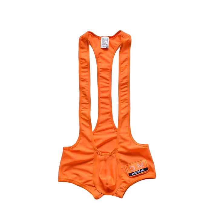 Dog & Master Singlet Orange