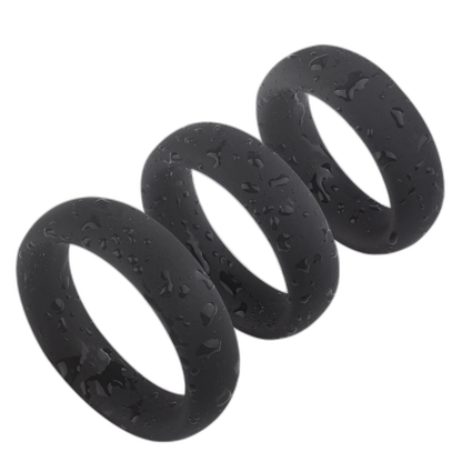 ruff GEAR Pure Silicone Donut Cock Ring Set