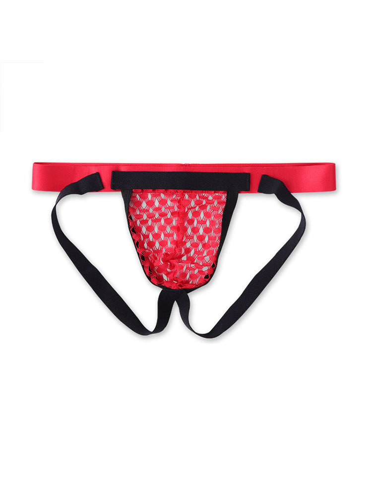 Men's Mesh Hollow See Through Jockstrap