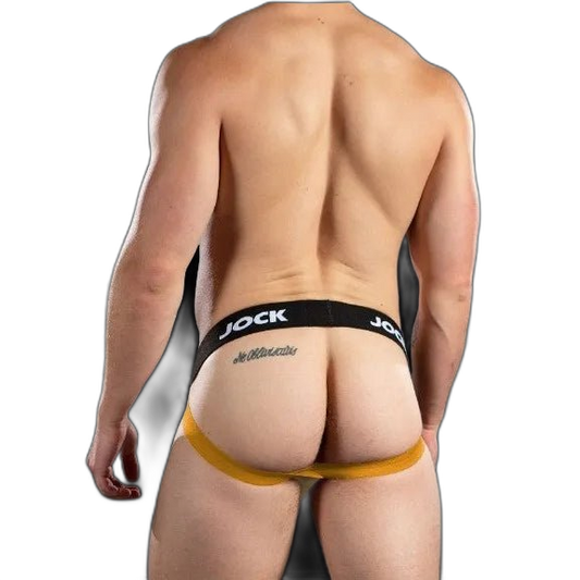 Mr. S Leather 'JOCK' Jockstrap | Yellow