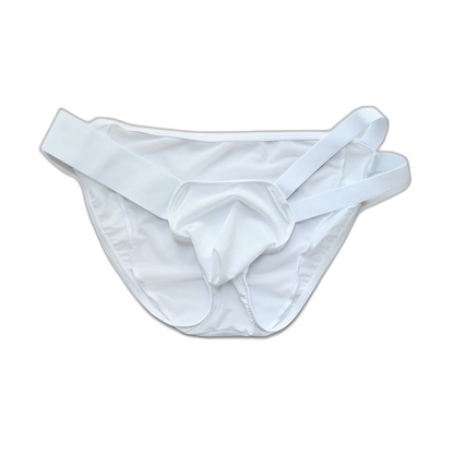 D.M Nylon Low Waist Sexy Mesh Erotic Briefs